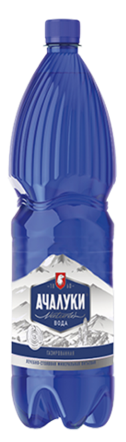 Газированная минеральная вода "Ачалуки". ПЭТ. 1,5л. 1/6