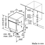 Встраиваемая посудомоечная машина Bosch SRI4HKS53E