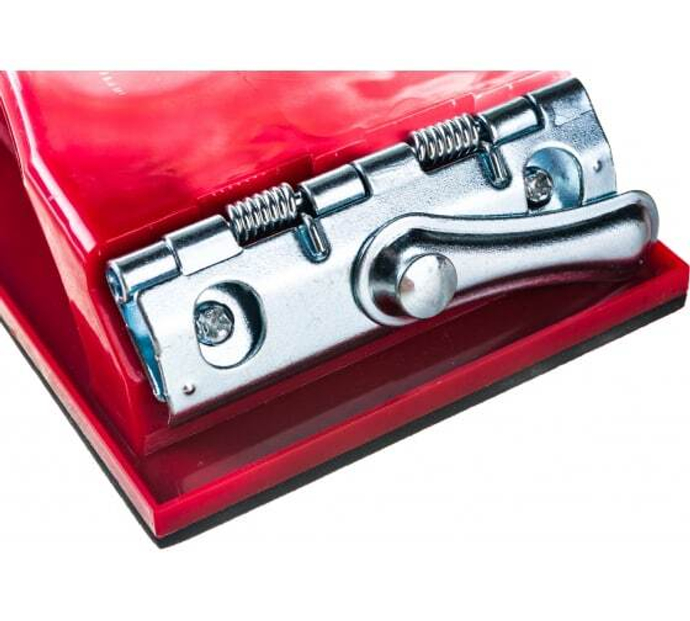 БРУСОК Д/ШЛИФОВАНИЯ MATRIX ПЛАСТИКОВОЙ С ЗАЖИМАМИ 160Х85ММ 75820