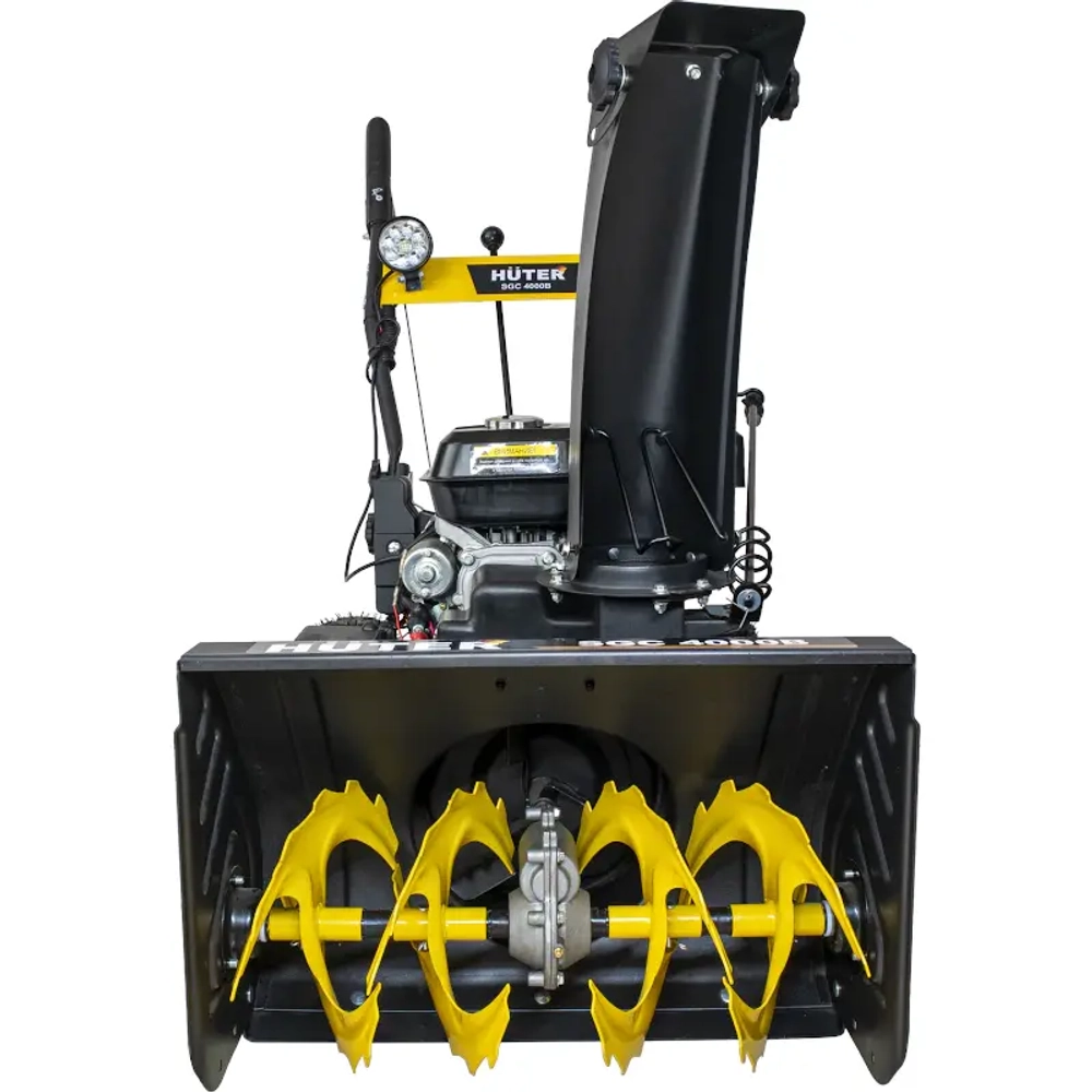 HUTER SGC 4000B снегоуборщик бензиновый 6.5 л.с. ковш 56 см, выброс 13 м, 4 вперед/2 назад 70/7/13
