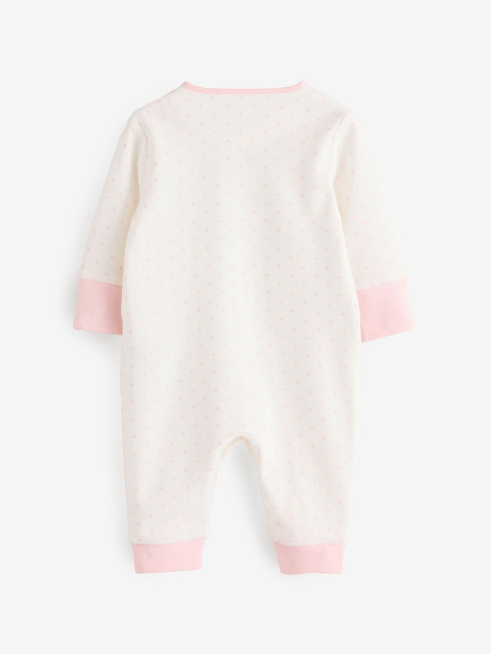 Комбинезон / Cлип для малышей Next B86-038, 3 шт., Бежевый, Светло-розовый