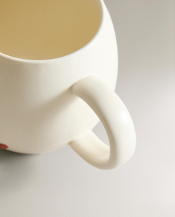 Zara Home кружка из фарфора, цвет разноцветный, 14 см