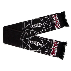 Шарф Slipknot звезда вязаный