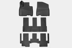 Коврики в салон для KIA Carnival IV 2020 - , Prestige, кроссвэн, 4шт. (полиуретан) арт.ELEMENT3DA66518210