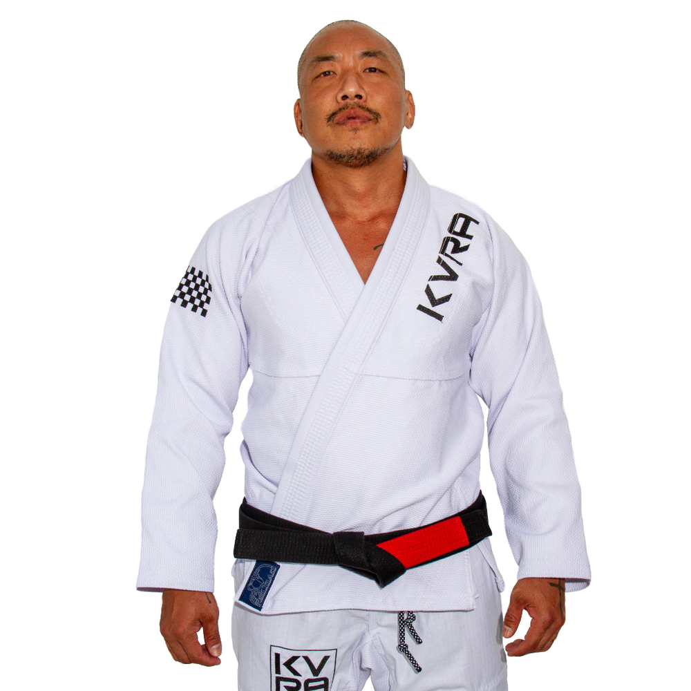 Кимоно KVRA Ficha bordados - White