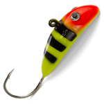 Блесна-мормышка ЖОР "Сомик" цветная флуоресцентная (39мм, 20гр, 5шт/уп)