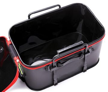 Сумка - кан рыболовная водонепроницаемая складная  с клапаном 40 см EVA