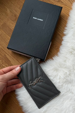 Картхолдер Saint Laurent Monogram Fragments