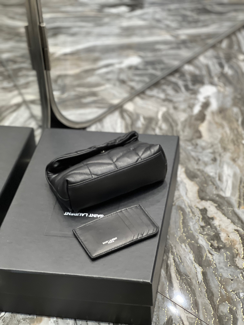 Saint Laurent Loulou Puffer Bag 18 cm