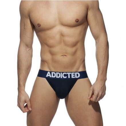 Мужские трусы джоки темно-синие Addicted AD4011-16