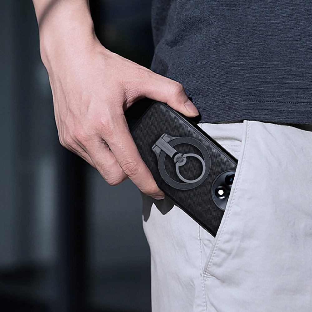Чехол усиленный от Nillkin c встроенным магнитом для OnePlus Ace 2 Pro, серия Super Frosted Shield Pro Magnetic Case