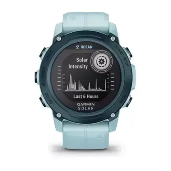 Смарт-часы Garmin Descent G1 Solar Ocean Edition лазурные 010-02604-04