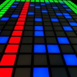 Интерактивный светодиодный пол «Арена Pixel battle» 364 шт максимальная комплектация 33 кв. м.