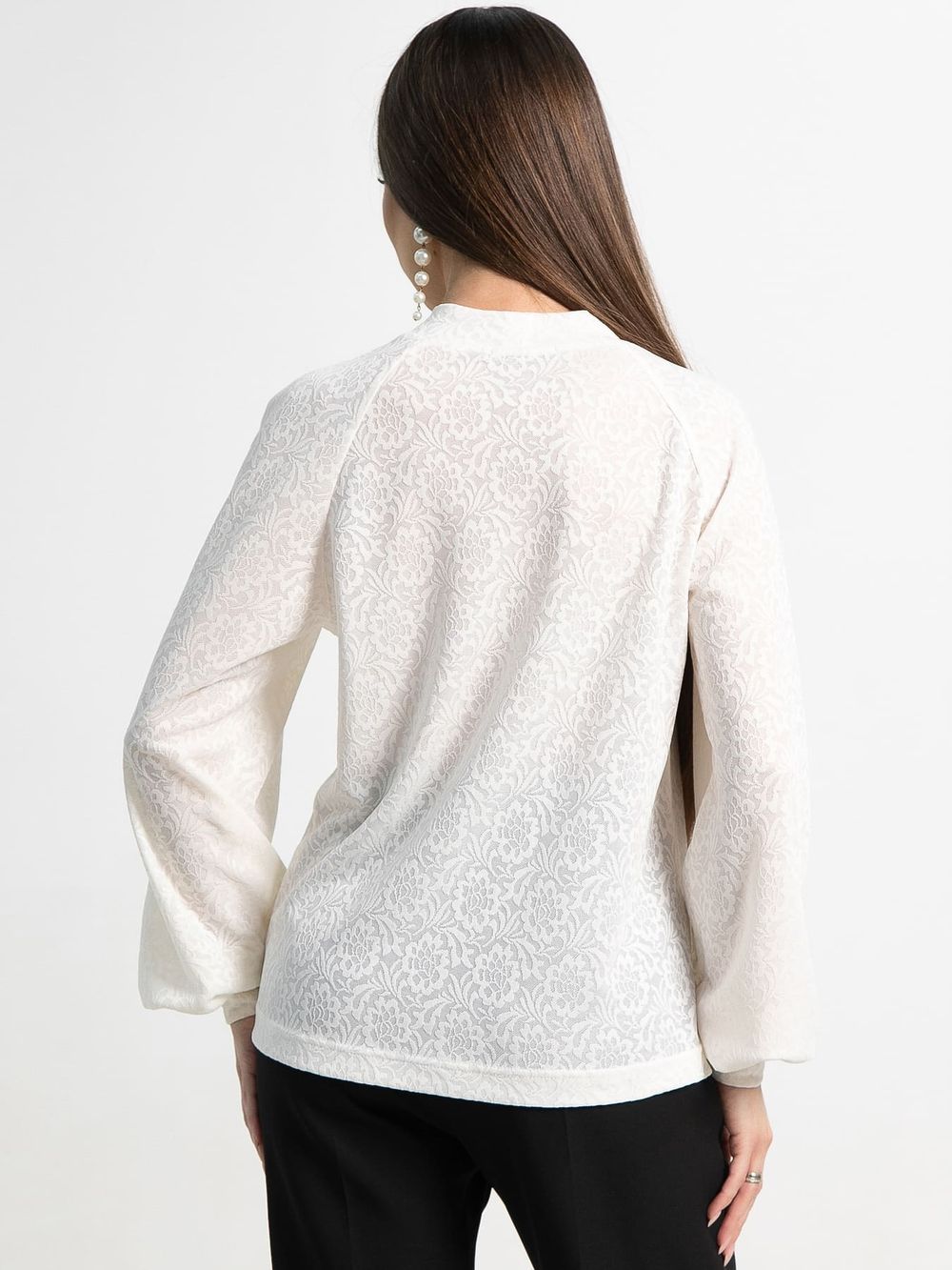 Блуза Нативия (молочная) Б15234-18М LT Collection