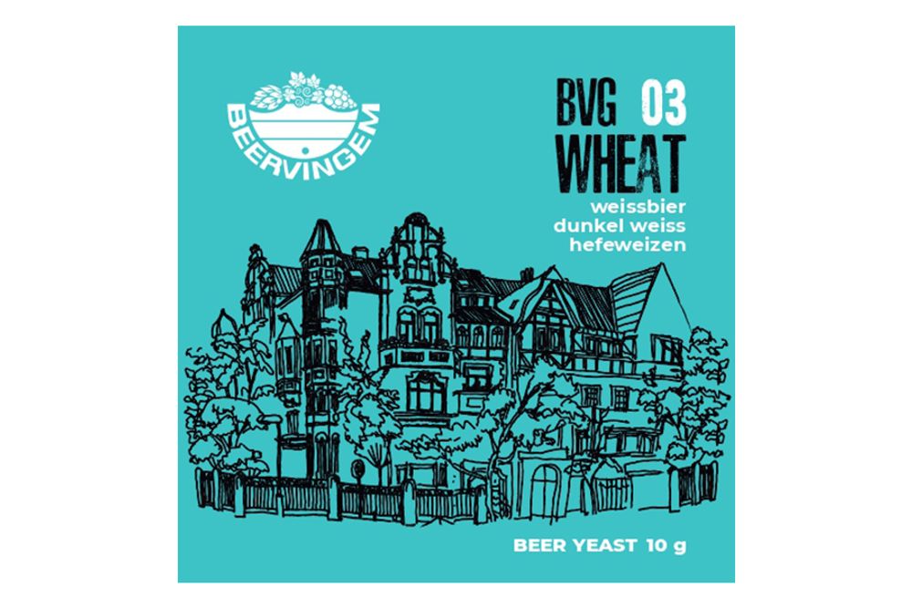 Дрожжи Beervingem для пшеничного пива "Wheat BVG-03", 10 г
