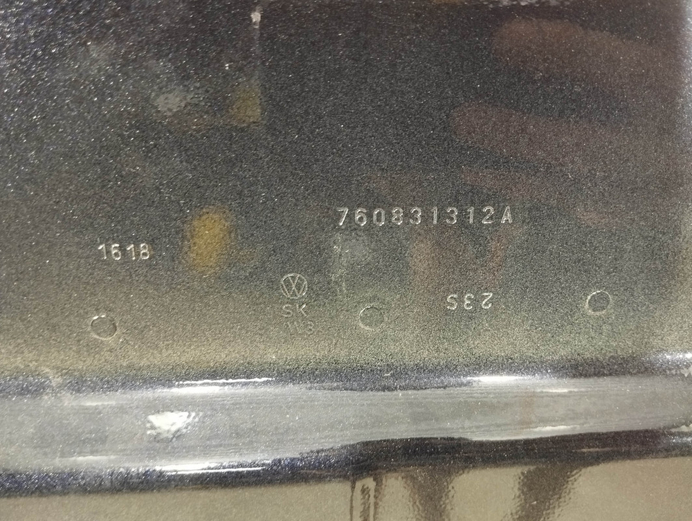 Дверь передняя правая Volkswagen Touareg 3 18-нв Б/У Оригинал 760831052B