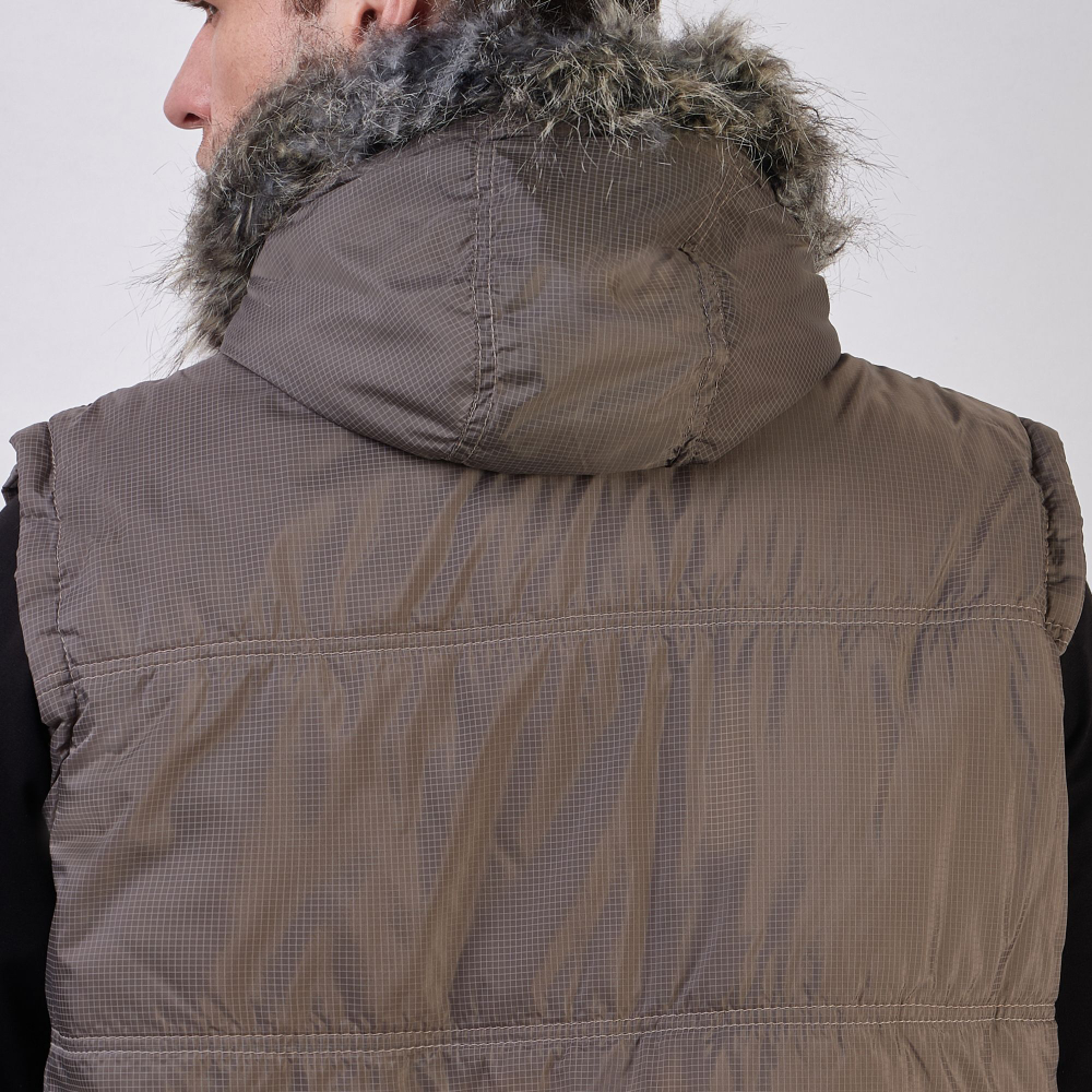 Жилет утеплённый Prival Валдай 52-54, тёмно-бежевый