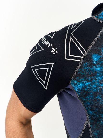 Гидрокостюм Sargan Nero 2.0 Shorty men 2 мм GalaxyAPE-09/черный