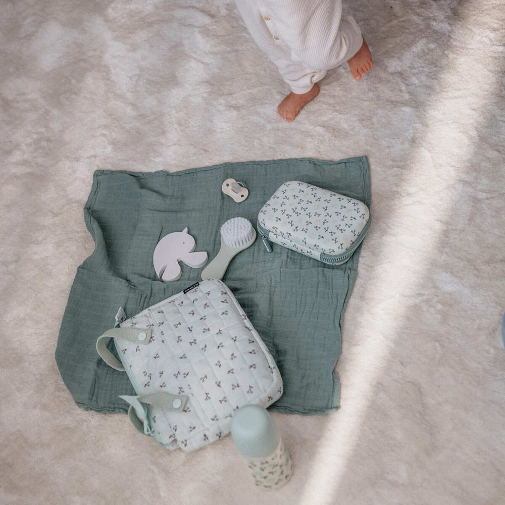 Комплект детских расчёсок Suavinex Birdies голубой