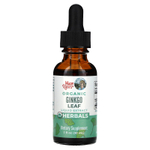 MaryRuth's, жидкий экстракт листьев органического гинкго, без спирта, 590 мг, 30 мл (1 жидк. унция)