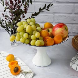 Блюдо круглое d 25 см h15,7 см на ножке   P.L. Proff Cuisine [1]