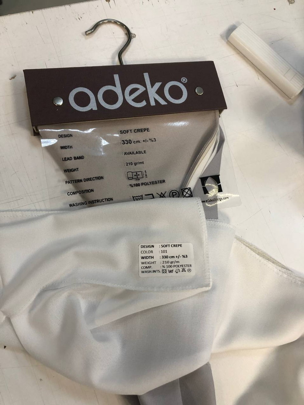 Ткань Adeko арт. Soft Crepe (высота 330 см)