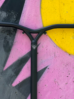 Руль Fahrenheit Y-bar SCS/IHC 31.8, 770*595 mm, черный матовый