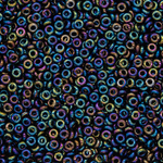 Японский бисер TOHO Demi 11/0 (№86), металлизированный, непрозрачный глянцевый