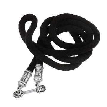 Гайтан текстильный с замком Штанга. 5 мм