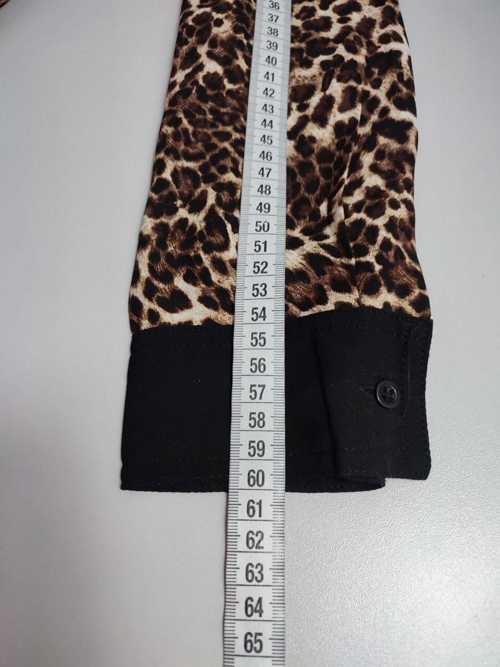 Рубашка Oodji леопардовая 40 размер