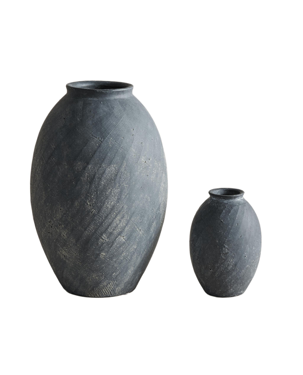 Zara Home Ваза из керамики, цвет чёрный, 13 см