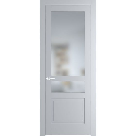 Межкомнатная дверь эмаль Profil Doors 3.5.4PD лайт грей остеклённая