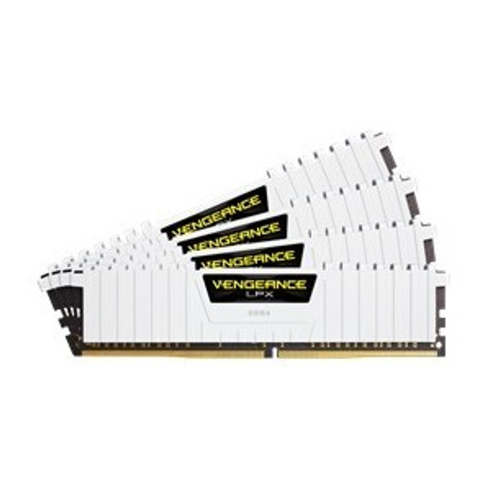 Модуль памяти DIMM DDR4 32Gb, 3200Mhz, 4х8GB, Corsair Vengeance LPX (CMK32GX4M4B3200C16W)