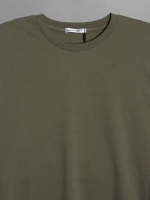 Футболка мужская летняя повседневная однотонная хлопок