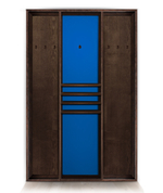 Киевница современная ясень мдф/шпон сукно на 6 киев (Black_bristol,Манчестер 70 yellow green)