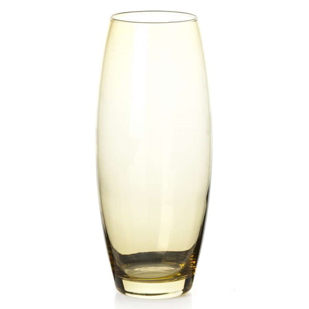 Ваза стеклянная 26см «Энжой» роуз 43966SLBD26