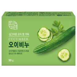 Mukunghwa Soap Мыло огуречное, 100 гр Moisture Cucumber Soap 100g 100гр