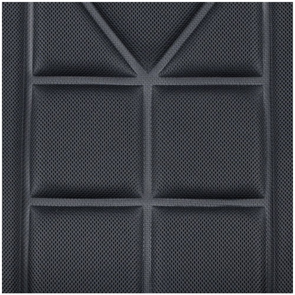 Кресло руководителя Helmi HL-E89 "Blocks" LT, ткань TW черная