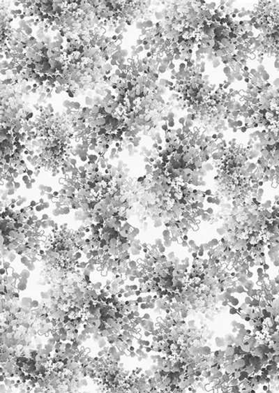 Цифровое панно ID Wall FLOWER POWER MONOCHROME