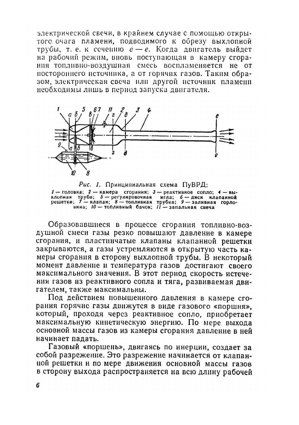 Пульсирующие воздушно-реактивные двигатели летающих моделей самолётов | В. Бородин