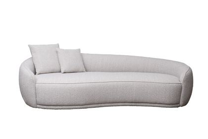 Диван трехместный Тулон(GD/Toulon) (левый) бежевый букле Orso-BEG 257x119x72см Garda Decor