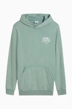 Кофта Puma Classics Washed - зеленый