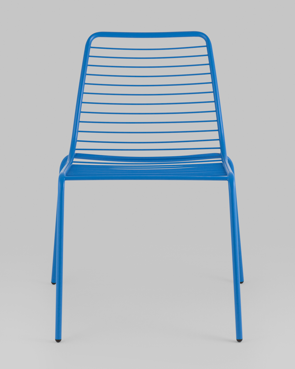 Стул Дели металл голубой