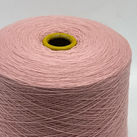 Пряжа Zegna Baruffa Supergeelong 1/15 (100% мериносовая шерсть кардная), 1500м/100гр, пудрово-розовый