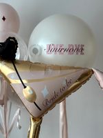 Воздушные шары на девичник с шаром-сюрприз №9007