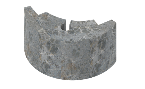 Угловой талькохлоритный элемент 2 SAWO HP23-008 для печи NIMBUS (110х50х60мм)