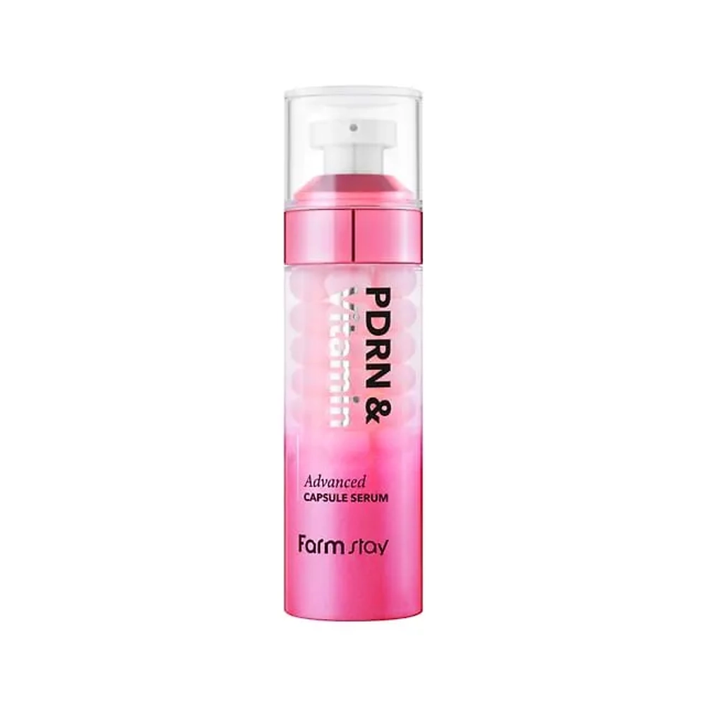 FS PDRN & Vitamin Advanced Capsule Serum, 55ml - Капсульная сыворотка с ПДРН и витамином С