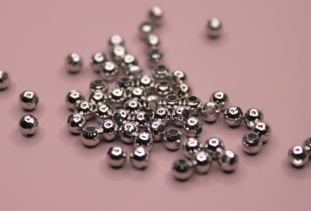 Бусина-разделитель круглая 3 мм