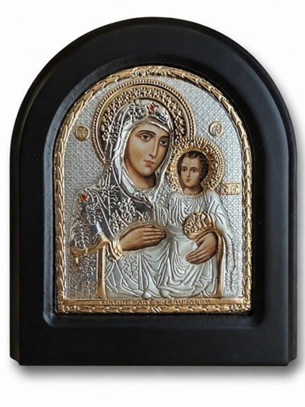 Иерусалимская икона Божией Матери 14×12 см