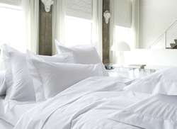 Постельное белье семейное Blanc des Vosges Marquise Blanc Франция